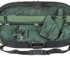 Bobelock Half Moon 1047 Black/Green 4/4 Violin Case
